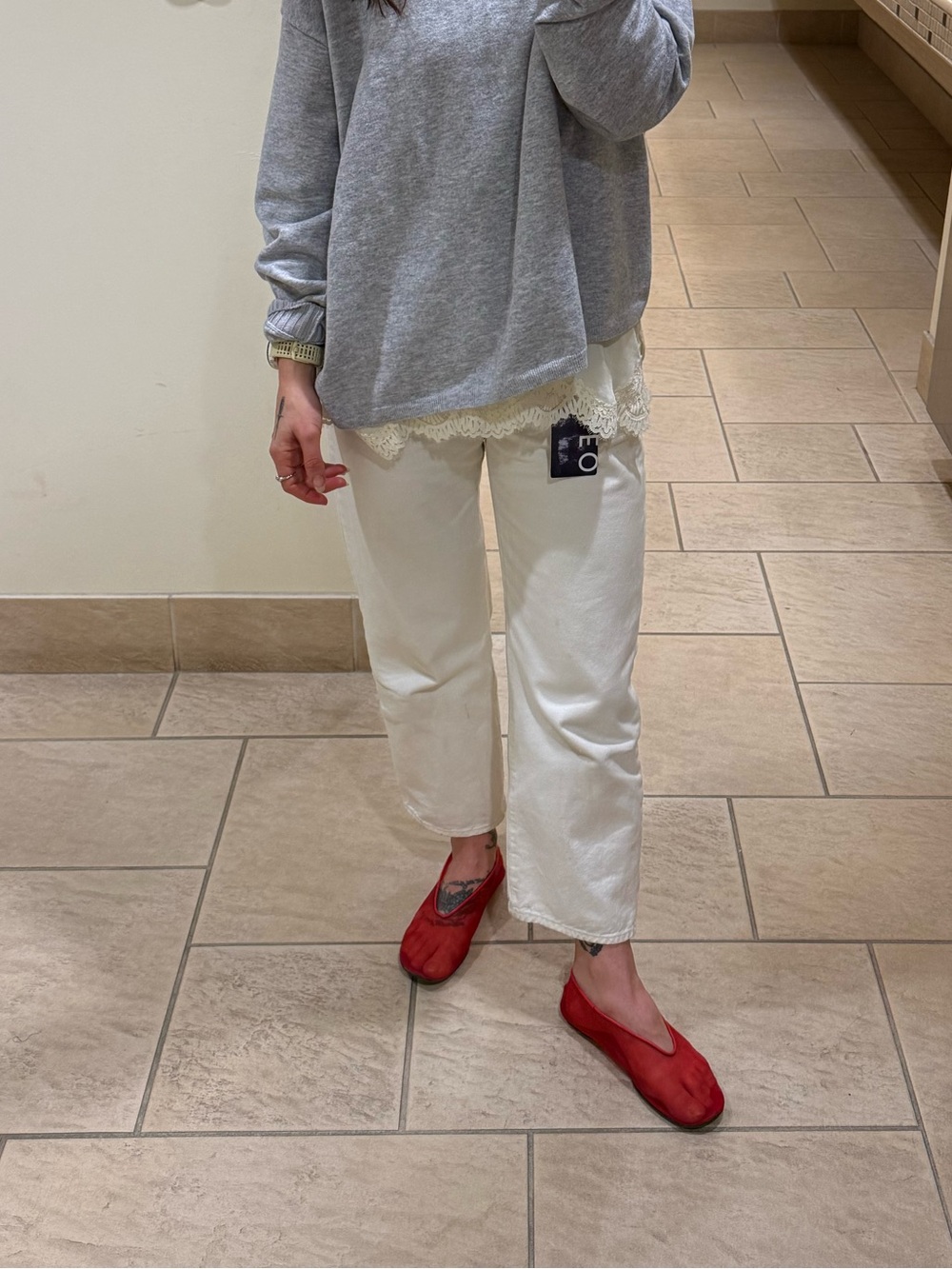 Levi's 501 90s ankle jeans white - Picture 5 of 5